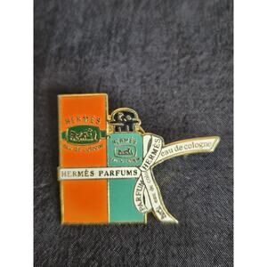 Hermes Parfums Lapel Pin